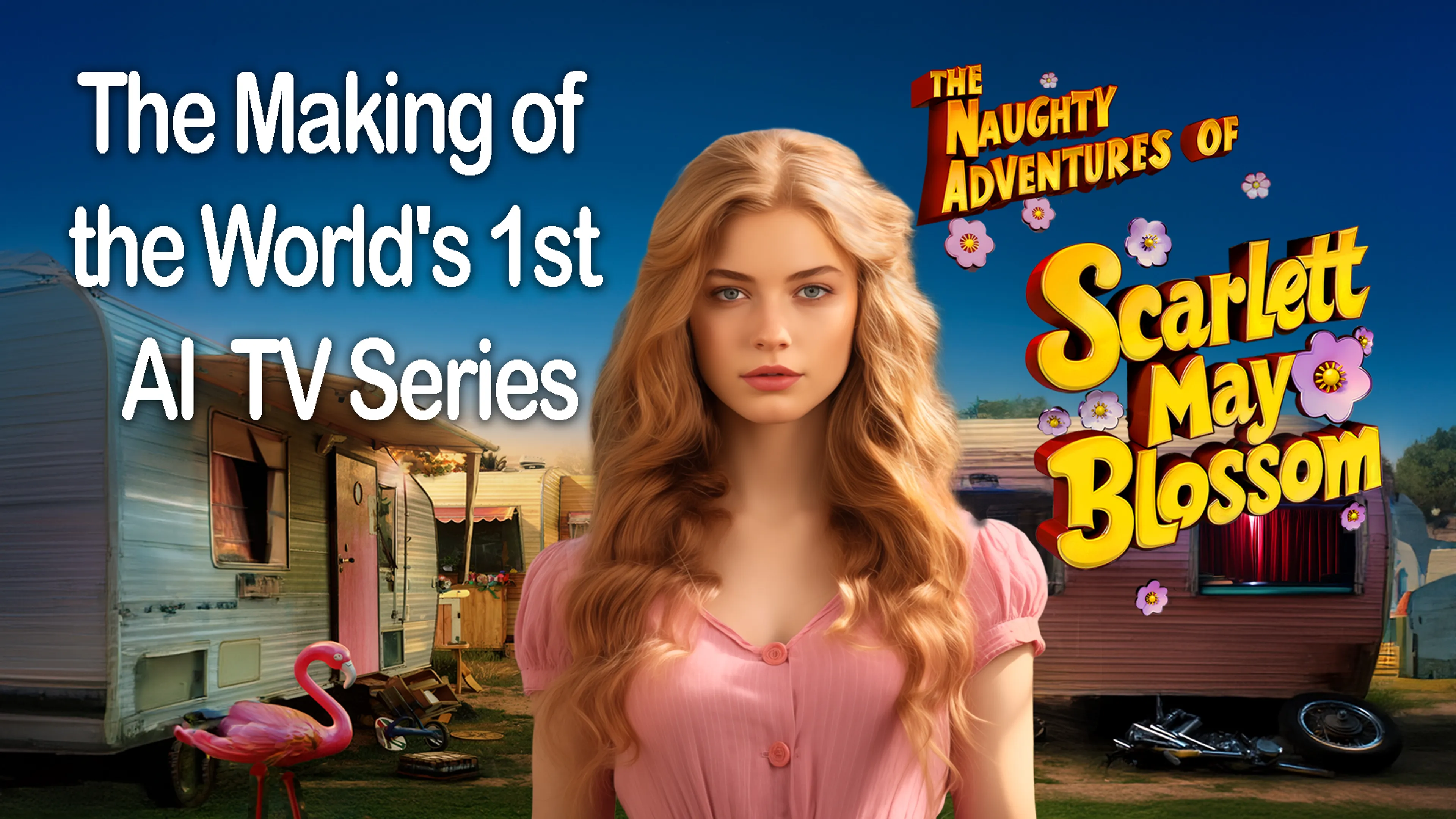 The Making of the World's First AI TV Series: The Naughty Adventures of Scarlett May Blossom poster